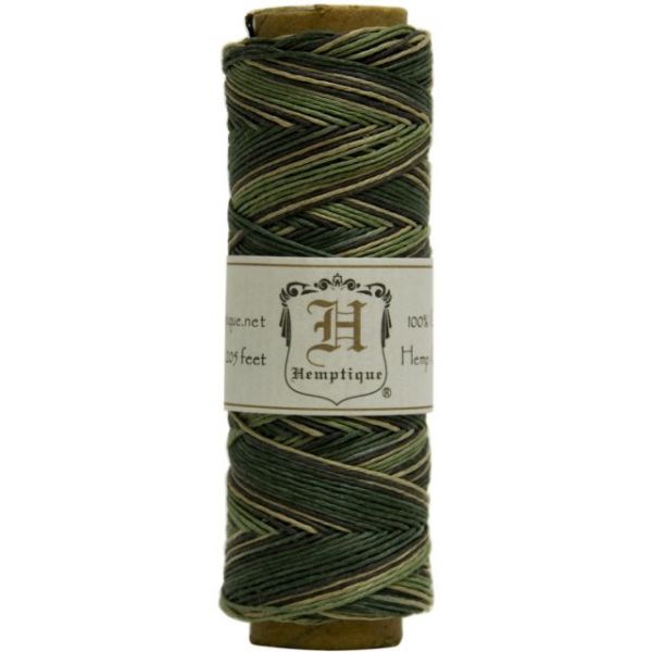 NOTM499891 Hemp Variegated Cord Spool 10lb 205'