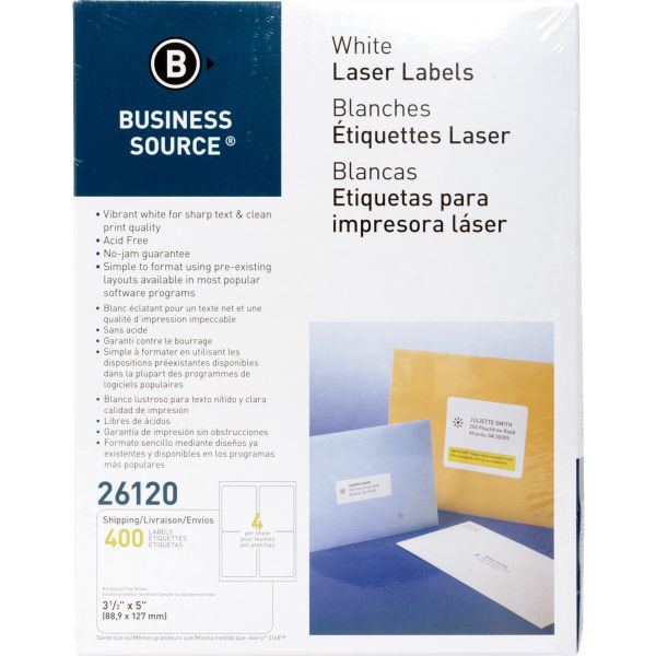 BSN26120 Business Source Shipping Labels