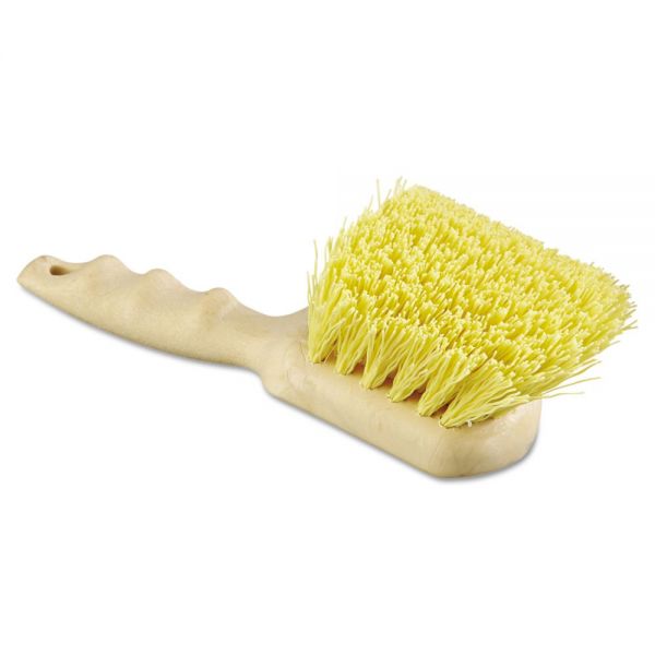 BWK4308 Boardwalk Utility Brush, Polypropylene Fill, 8 1/2" Long, Tan Handle