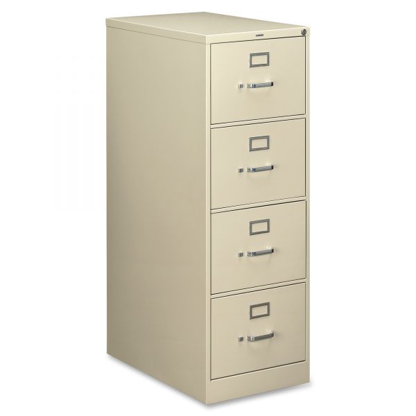 HON214CPL HON 210 Series Four-Drawer, Full-Suspension File, Legal, 28-1/2d, Putty