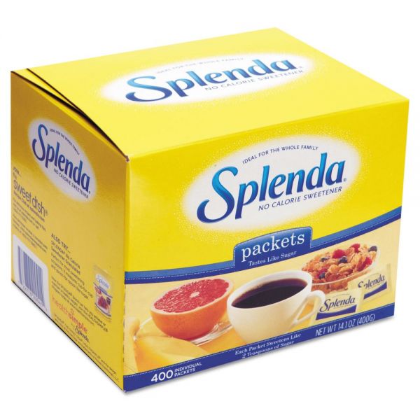 JOJ200411CT Splenda No Calorie Sweetener Packets, 0.035 oz Packets