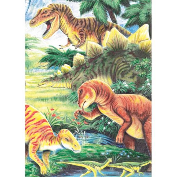 NOTM422076 Mini Color Pencil By Number Kit