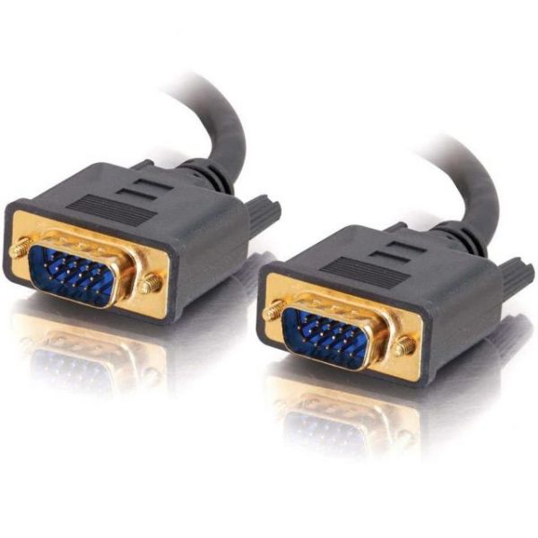 SYNX1751190 C2G 50ft Flexima HD15 UXGA M/M Monitor Cable