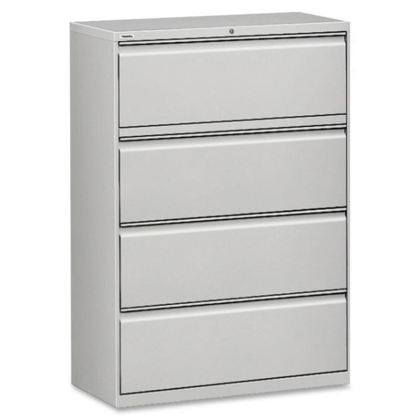 LLR60445 Lorell 4 Drawer Lateral File Cabinet