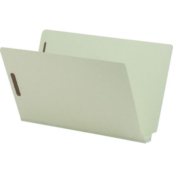 NATSP17266 Nature Saver Legal Size Pressboard Fastener Folders