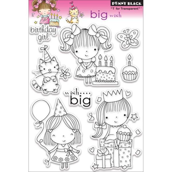 NOTM238424 Penny Black Clear Stamps 5"X7.5" Sheet