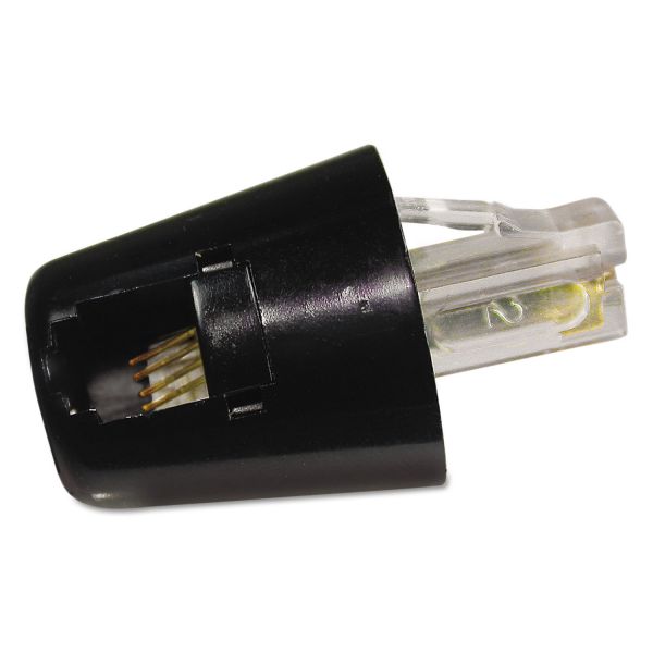 SOF1501 Softalk Twisstop Rotating Phone Cord Detangler, Black