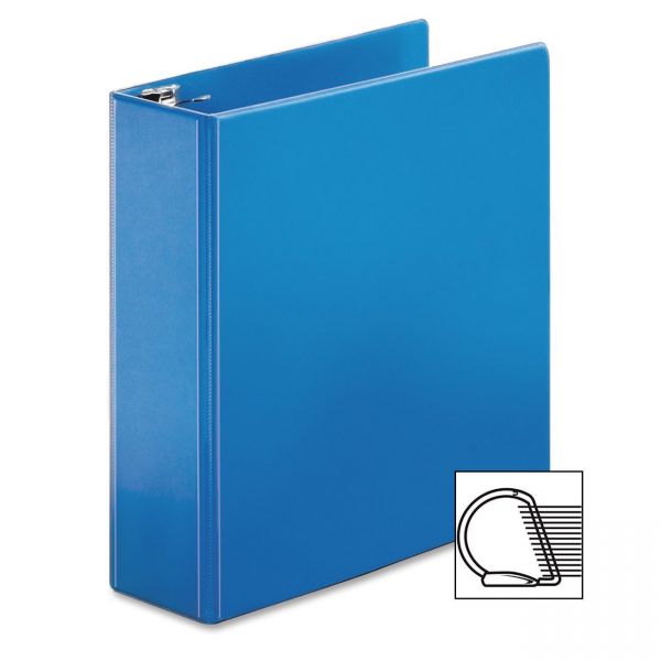 CRD11642 Cardinal SuperStrength Locking 3-Ring Binder, 3" Capacity, Slant-D Ring, Blue