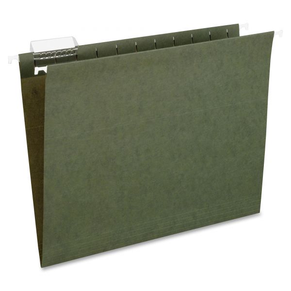 PFX81602 Pendaflex Standard Green Hanging Folders, 1/5 Tab, Letter, 25/Box