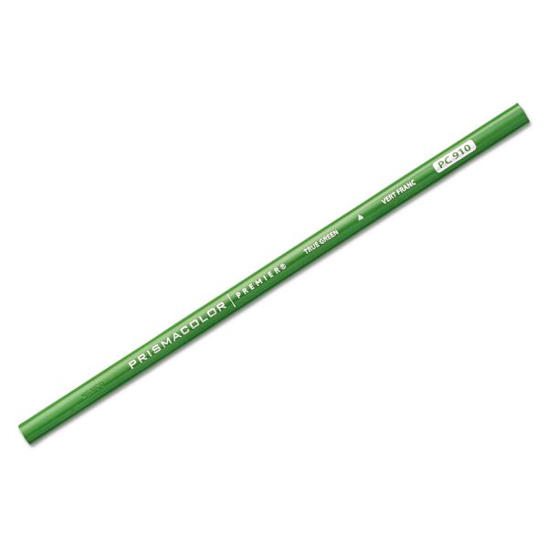 SAN3341 Prismacolor Premier Colored Pencil, True Green Lead/Barrel, Dozen