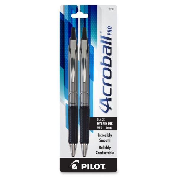 PIL31901 Pilot Acroball Pro Retractable Ballpoint Pens