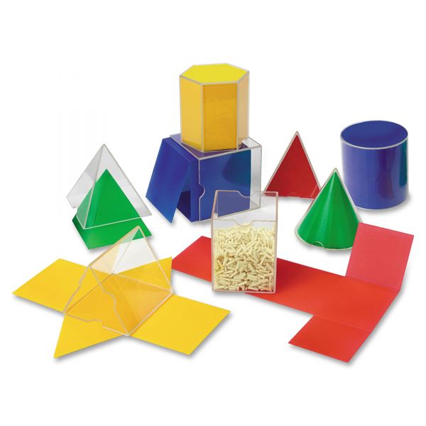 LRNLER0921 Learning Resources Folding Geometric Shapes, for Grades 2 and Up