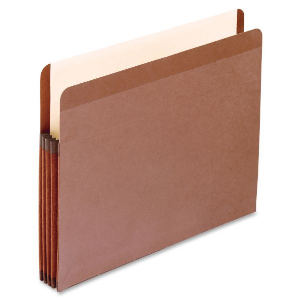 PFX85343 Pendaflex Premium Reinforced Expanding File Pockets, Straight Cut, 1 Pocket, Letter, Brown