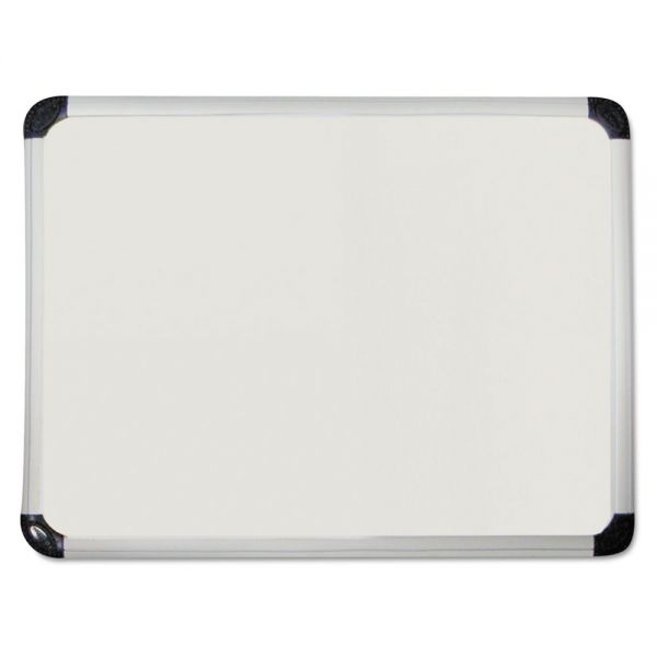 UNV43842 Universal Porcelain Magnetic Dry Erase Board, 48 x 36, White