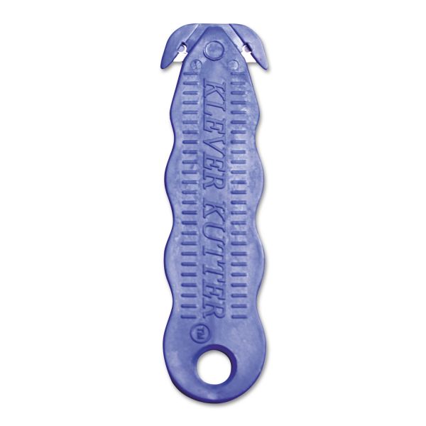 COS091459 COSCO Klever Kutter Retractable Box Cutter Knife w/Double Shielded Blade, 5/Pack