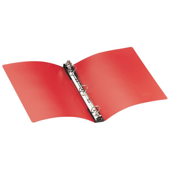 AVE14803 Avery Hanging Storage Binder with Gap Free Round Rings, 11 x 8 1/2, 1" Capacity, Red