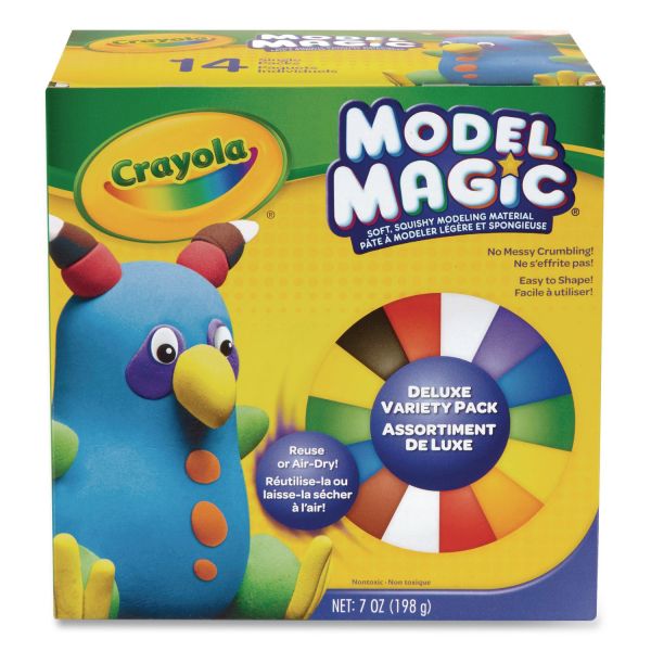 Crayola Model Magic Modeling Compound, Deluxe Variety Pack, Assorted ...