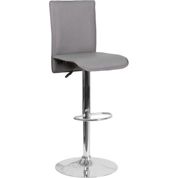 FHFCHTC31206GYGG Flash Furniture Contemporary Barstool