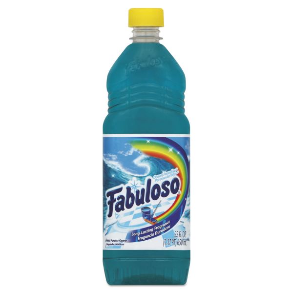 CPC53106 Fabuloso Multi-use Cleaner, Ocean Paradise Scent, 22 oz Bottle, 12/Carton