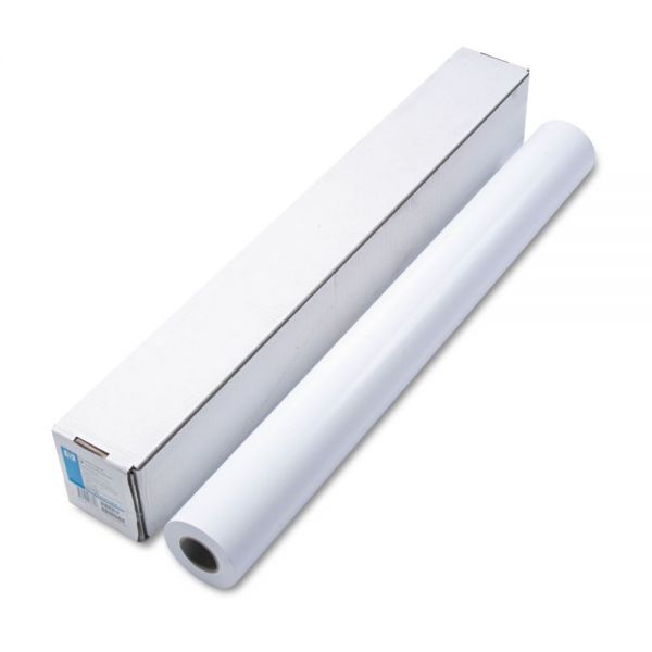 HEWQ6580A HP Designjet Large Format Instant Dry Semi-Gloss Photo Paper, 36" x 100 ft., White