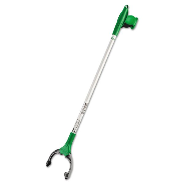 UNGNT080 Unger Nifty Nabber Trigger-Grip Extension Arm, 32in, Aluminum/Green