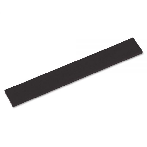 IVR52458 Innovera Natural Rubber Keyboard Wrist Rest, Black