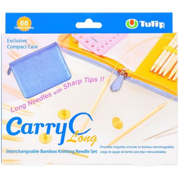 NOTM073160 Carry C Interchangeable Bamboo Circular Needle Long Set