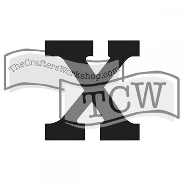 NOTM419149 Crafter's Workshop Greek Letters 4"X3"