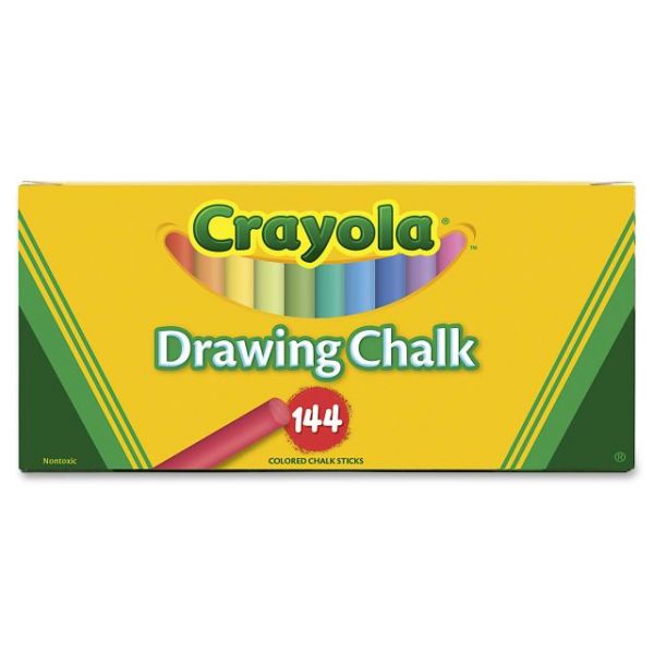 CYO510400 Crayola Colored Drawing Chalk
