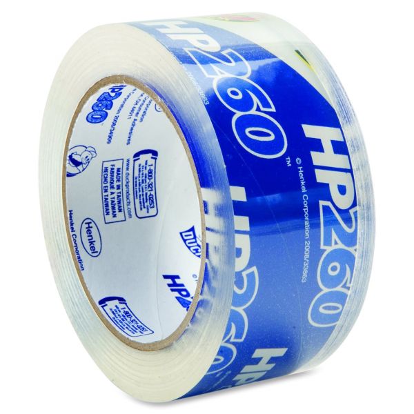 DUCHP260C Duck Carton Sealing Tape 1.88" x 60yds, 3" Core, Clear