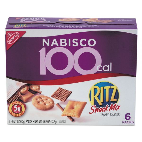 RTZ00609 Nabisco 100 Calorie Ritz Snack Mix