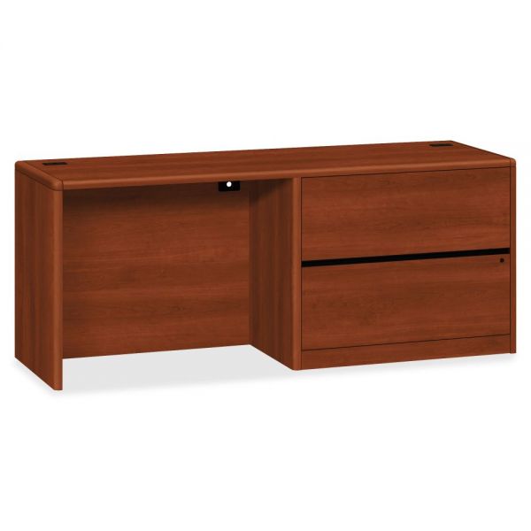 HON10747RCO HON 10700 Series Right Pedestal Credenza | 2 Lateral Drawers | 72"W