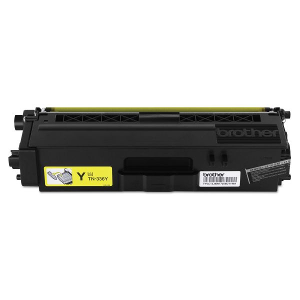 BRTTN336Y Brother TN336Y High-Yield Toner, Yellow