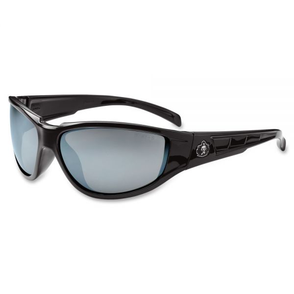 EGO55042 Ergodyne Njord Silver Mirror Lens Safety Glasses