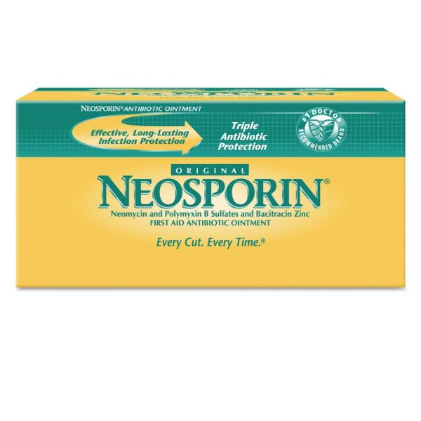 JOJ512376900 Neosporin Antibiotic Ointment, .032 oz Packet, 144/Box