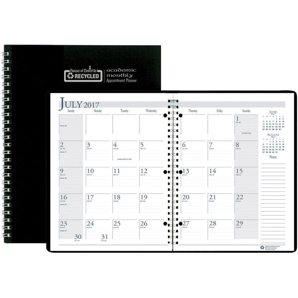 HOD26302 House of Doolittle Monthly Academic Planner