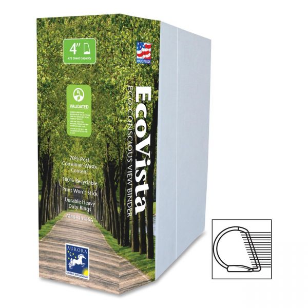AUA13072 Aurora Evovista 4" 3-Ring Binder