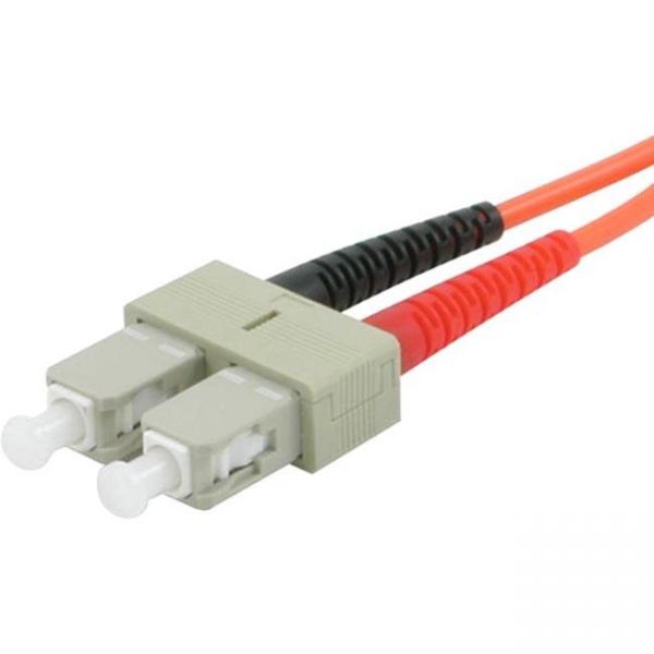 SYNX1778273 3m SC-ST 62.5/125 OM1 Duplex Multimode PVC Fiber Optic Cable - Orange