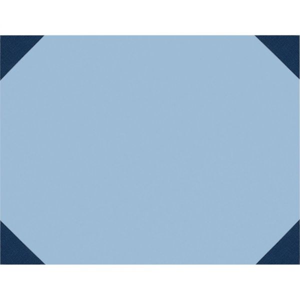 HOD440 House of Doolittle Ecotones Desk Pad, 25-Sheet Pad, 22 x 17, Ocean Blue/Blue