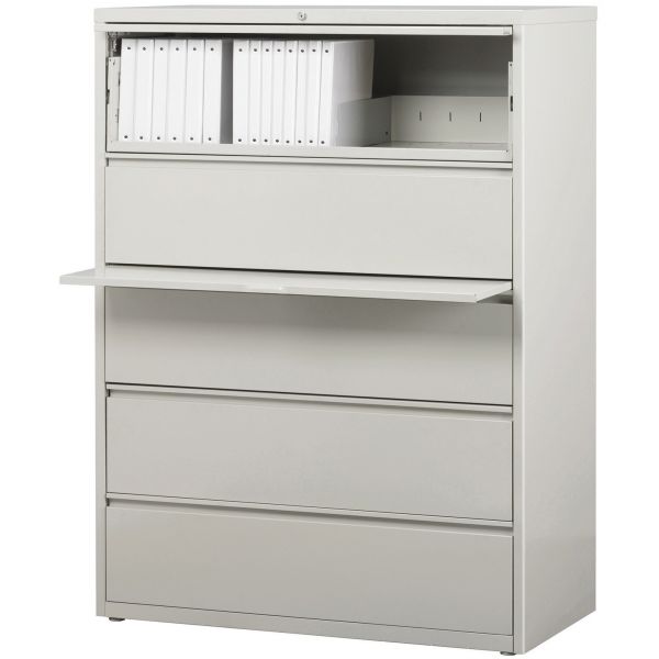 LLR60433 Lorell 5 Drawer Lateral File Cabinet