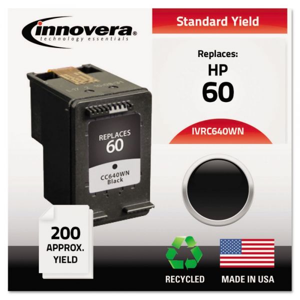IVRC640WN Innovera Remanufactured CC640WN (60) Ink, Black