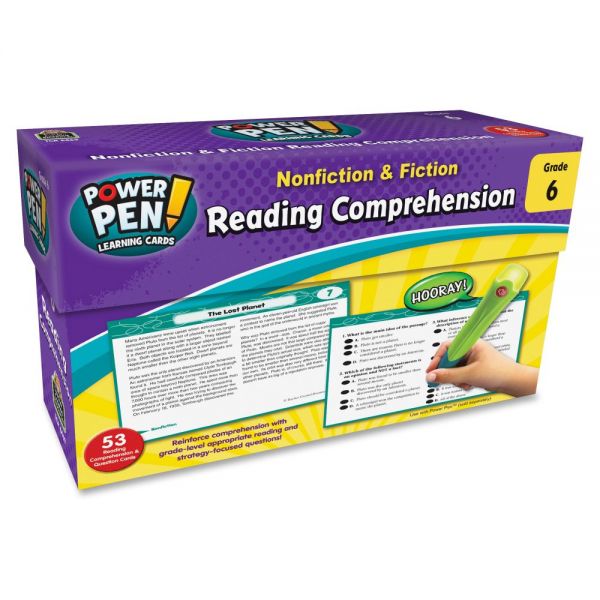TCR6469 Teacher Created Resources Gr 6 Power Pen Learning Cards