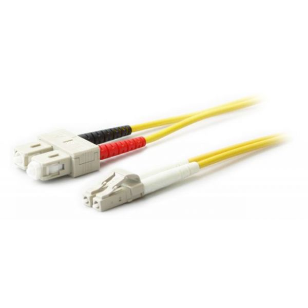 SYNX4071033 AddOn 10m SMF 9/125 Duplex SC/LC OS1 Yellow LSZH Patch Cable