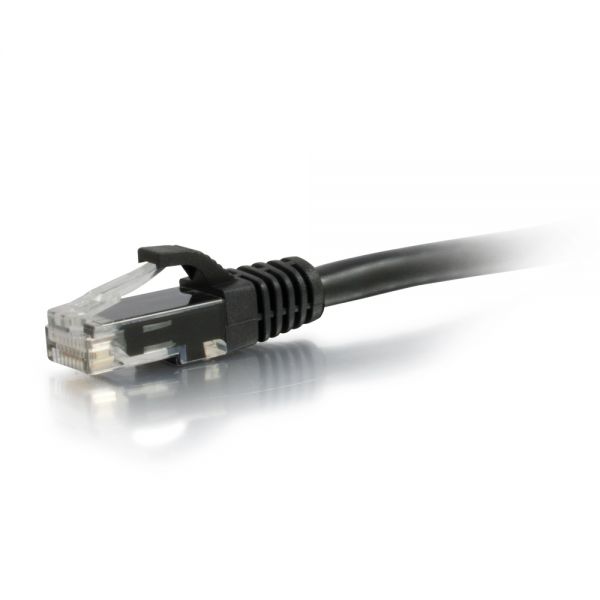 SYNX3694378 C2G 6in Cat6 Snagless Unshielded (UTP) Network Patch Ethernet Cable-Black