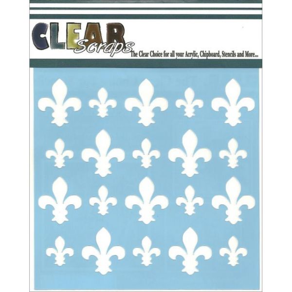 NOTM349043 Clear Scraps Stencils 6"X6"
