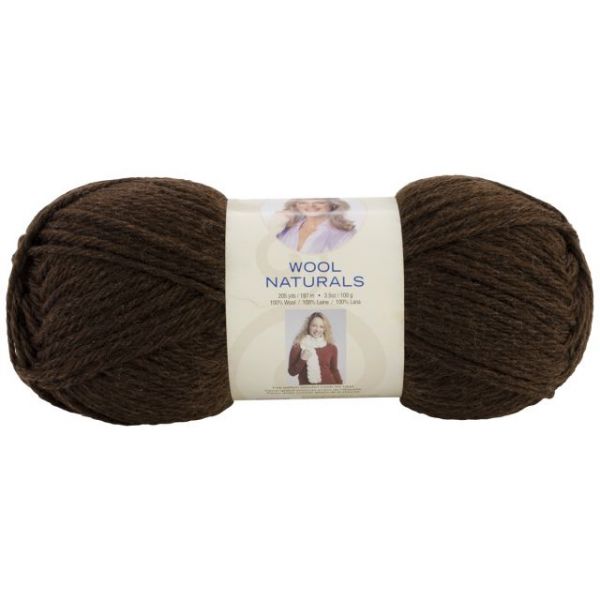NOTM062185 Deborah Norville Collection Wool Naturals Yarn - Chocolate