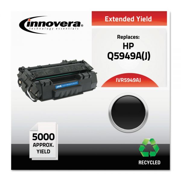 IVR5949AJ Innovera Remanufactured Q5949A(J) (49AJ) Extended-Yield Toner, Black