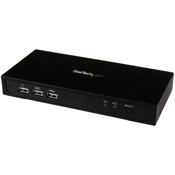 SYNX4219041 StarTech.com 2-port Mini DisplayPort KVM switch - USB 2.0 - 4K at 60Hz