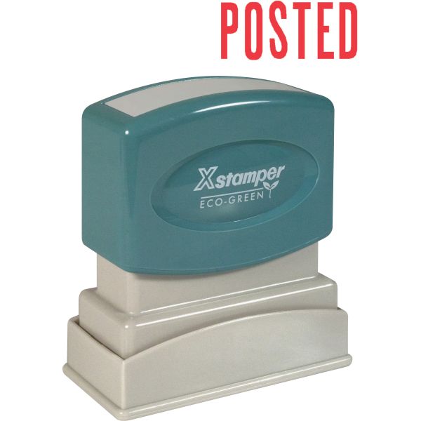 XST1047 Xstamper POSTEDTitle Stamp