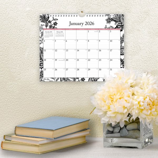2026 Blue Sky Monthly Wall Calendar, 11” x 8-3/4”, Analeis, January To ...